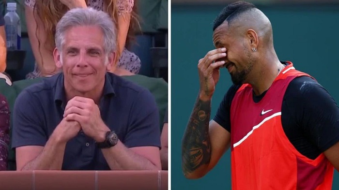 Ben Stiller and Nick Kyrgios