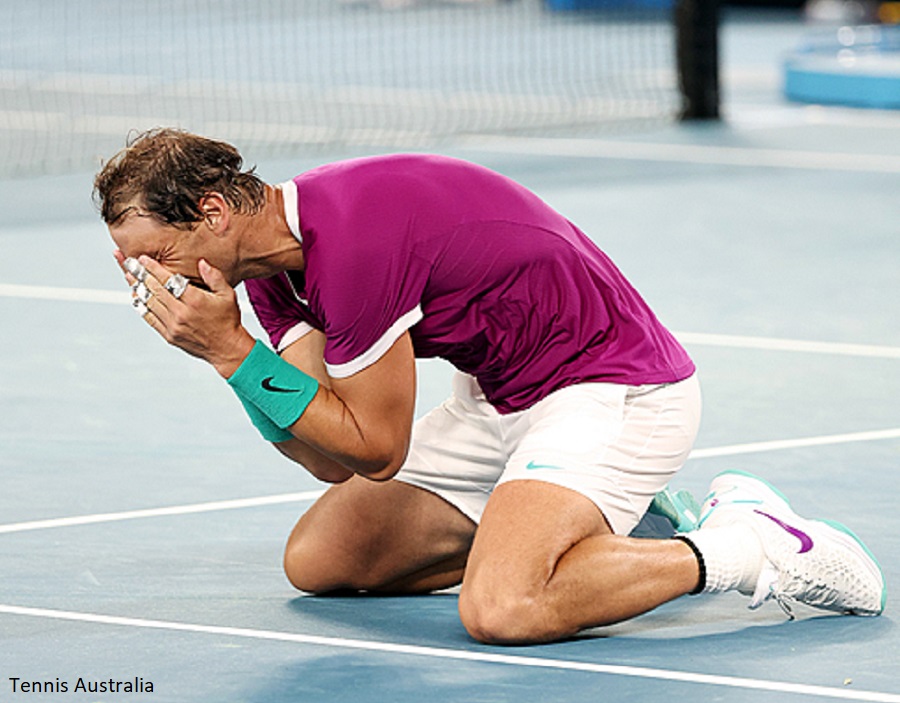 Rafa Celebrated Emotionally