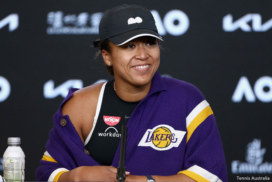 PHOTOS: Naomi Osaka Butterfly Encounter at Australian Open