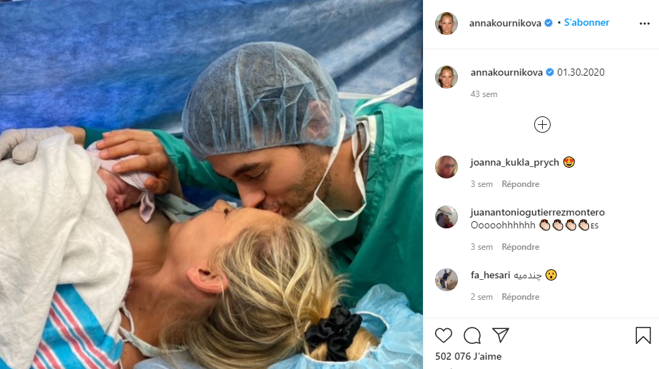 Anna Kournikova devient maman !