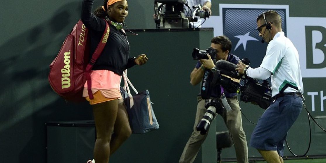 Serena Williams, from tears to laughter