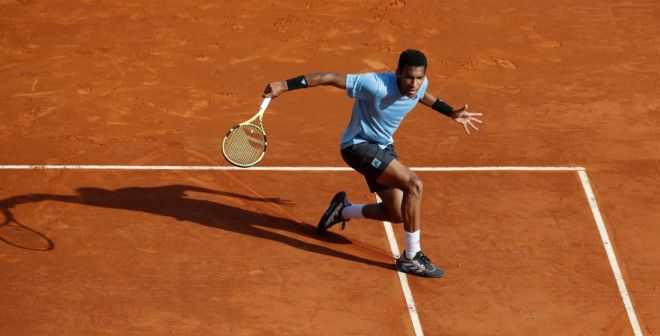 Félix Auger-Aliassime:  feeling confident in the lead-up to the French Open