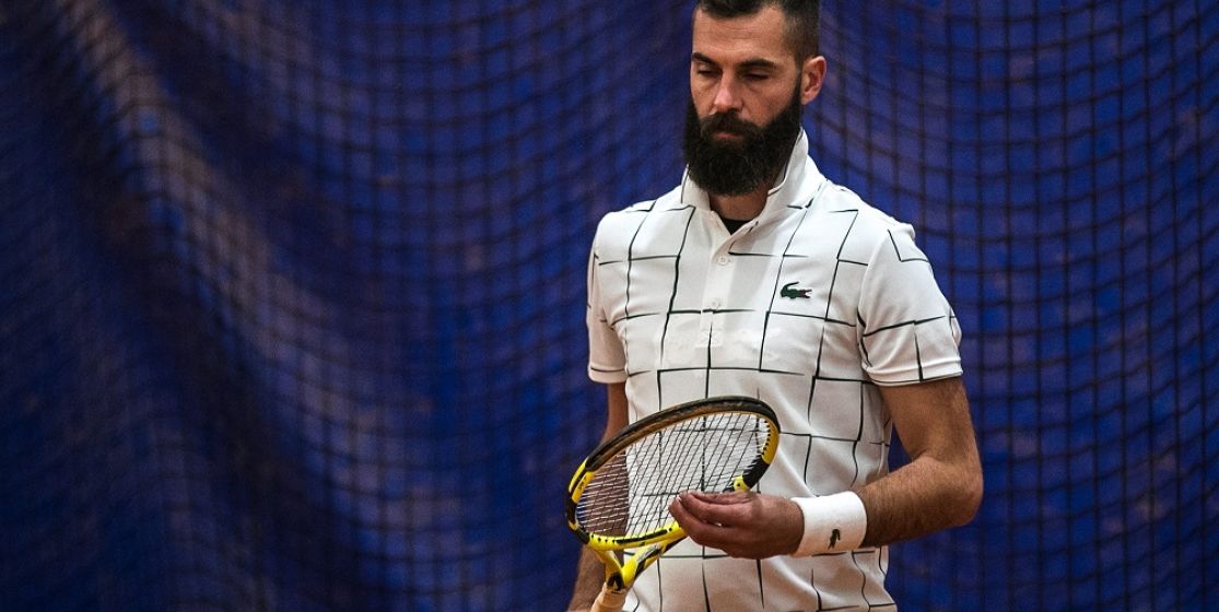 Benoit Paire in thought