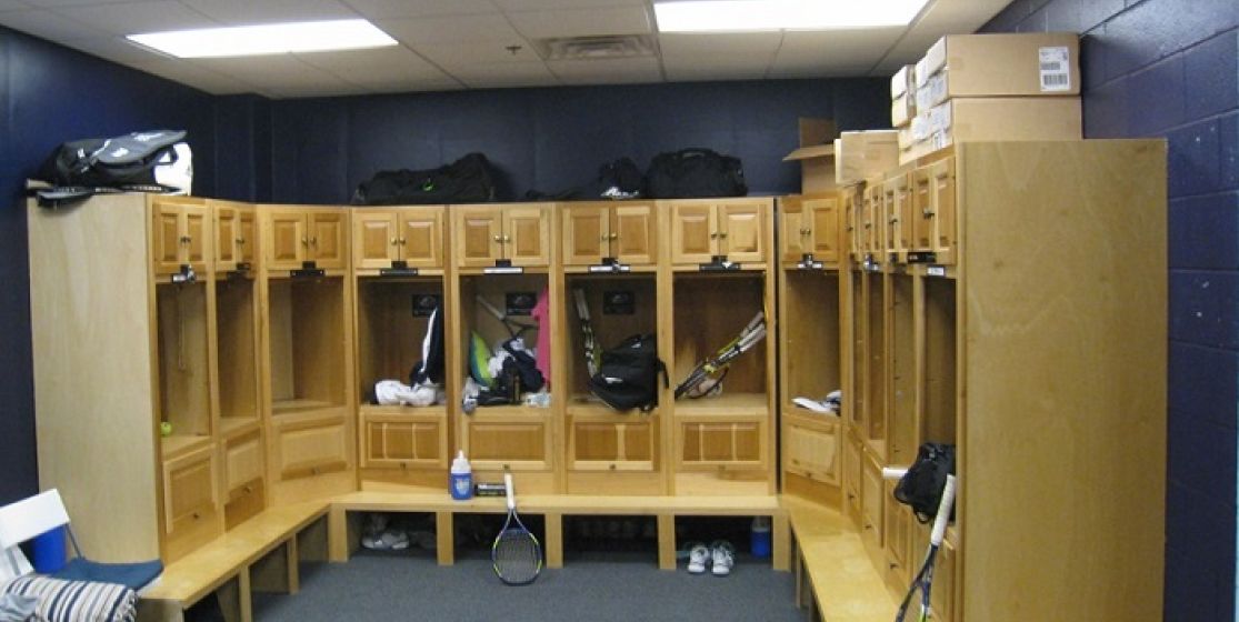 tennis locker room
