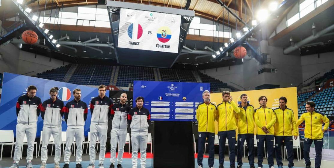 Les Bleus de retour en France pour la Coupe Davis