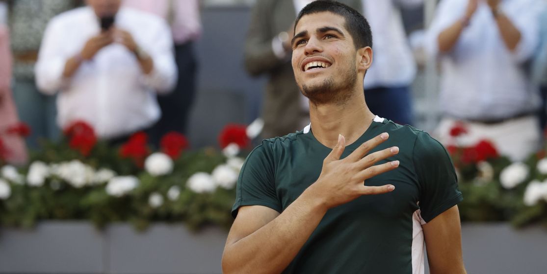 Les stats de Carlos Alcaraz donnent le tournis
