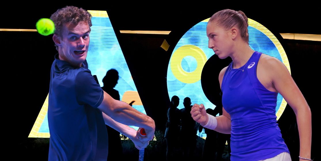 Luca Van Assche et Diane Parry : la Team BNP Paribas Jeunes Talents s’invite à l’Open d’Australie