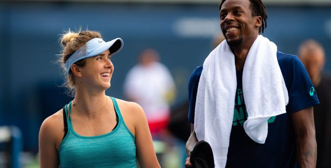 Mazel Tov Elina Svitolina et Gaël Monfils !