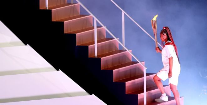 L’actualité tennis (mais pas que) de la semaine : la flamme olympique d’Osaka et le burger à 5 000 euros.