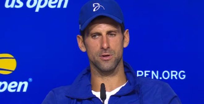 Novak at the US Open
