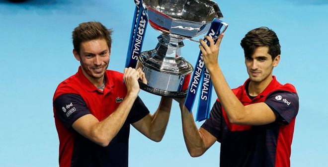 Une journée au Masters avec Nicolas Mahut et Pierre-Hugues Herbert