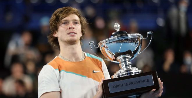 Andrey Rublev : « Je n’avais jamais fait ça de ma vie ! »