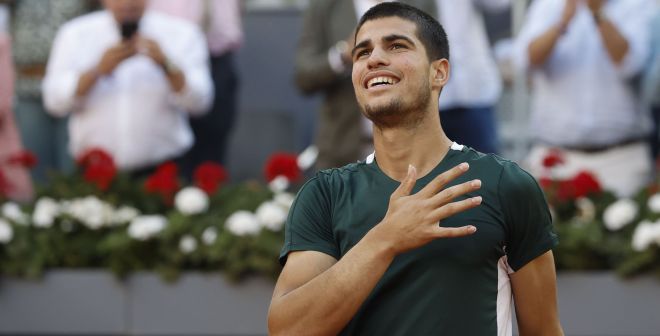Les stats de Carlos Alcaraz donnent le tournis