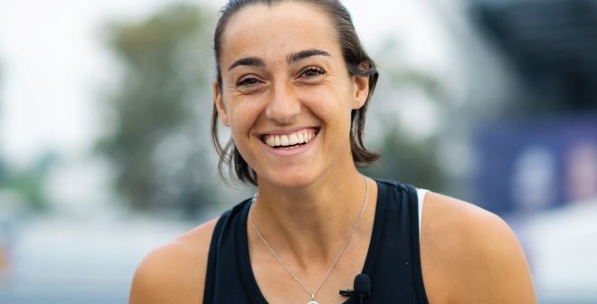 Caroline Garcia au Masters