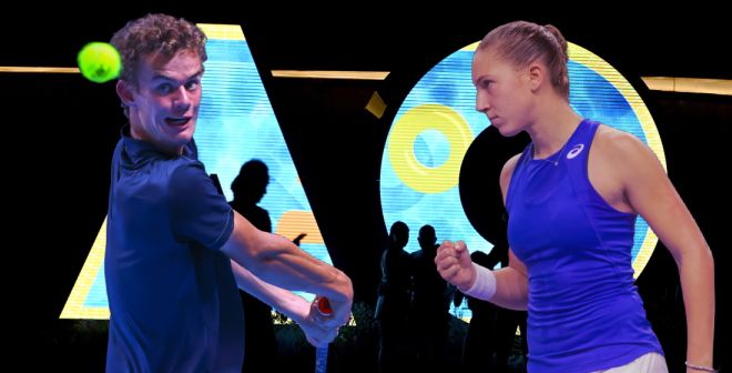 Luca Van Assche et Diane Parry : la Team BNP Paribas Jeunes Talents s’invite à l’Open d’Australie