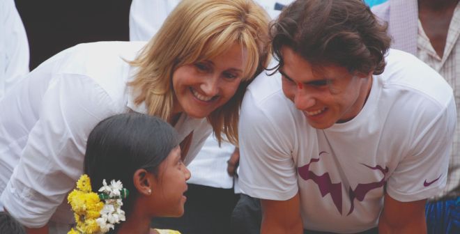 2007 : Rafael Nadal in India