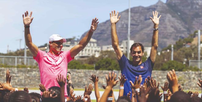 2003 : Roger Federer for Africa