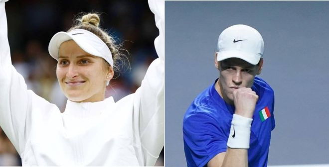 Marketa Vondrousova et Jannik Sinner sont les joueur et joueuse ayant le plus progressé en 2023