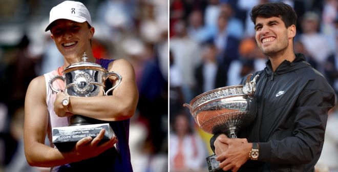 Swiatek et Alcaraz, les diamants de Roland-Garros